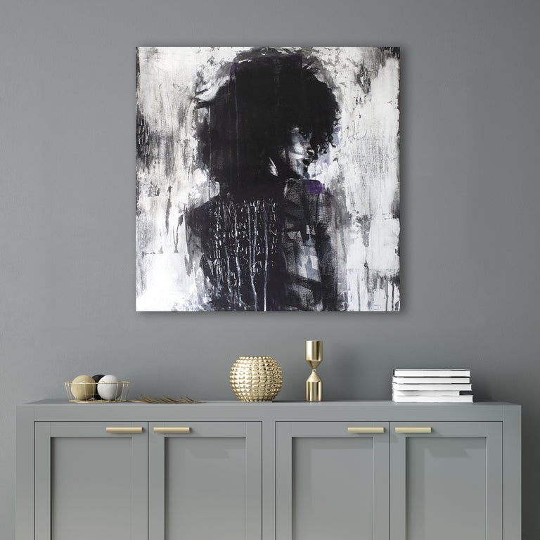 Shadow Girl by Addison Jones | stretched canvas wall art