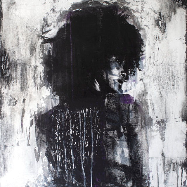 Shadow Girl by Addison Jones | stretched canvas wall art