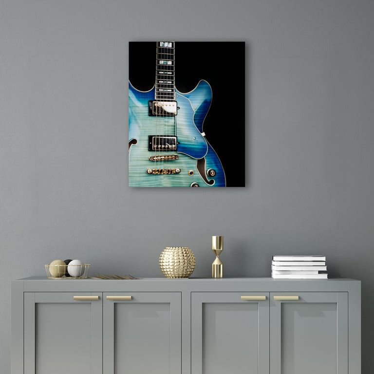 Guitars VI by Addison Jones | stretched canvas wall art