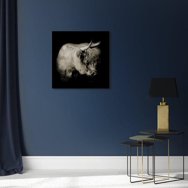 Nellie in Black by Brandon Luther û Southern Bit | stretched canvas wall art