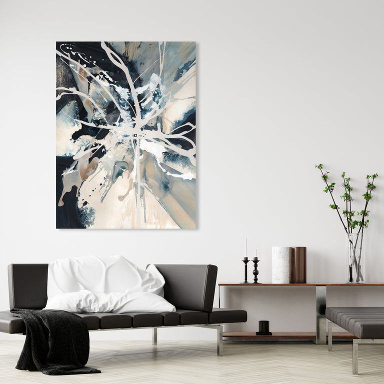 Twisting River by Danielle Davis | stretched canvas wall art