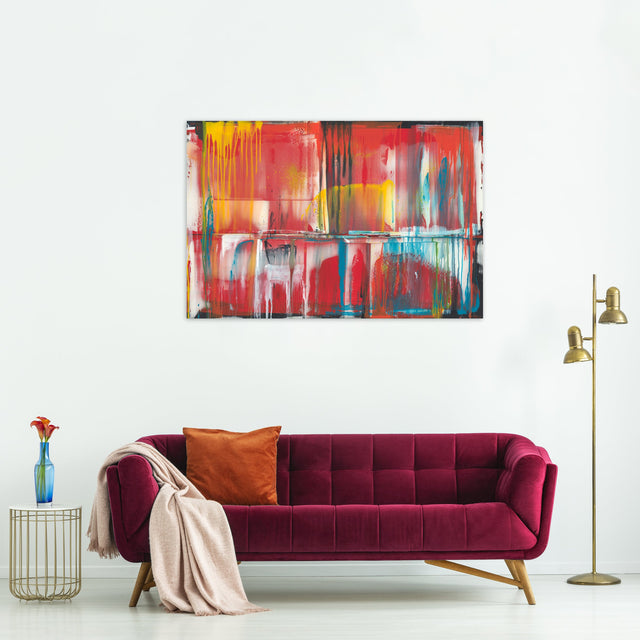 Colorful Amalgam by David Erickson | stretched canvas wall art