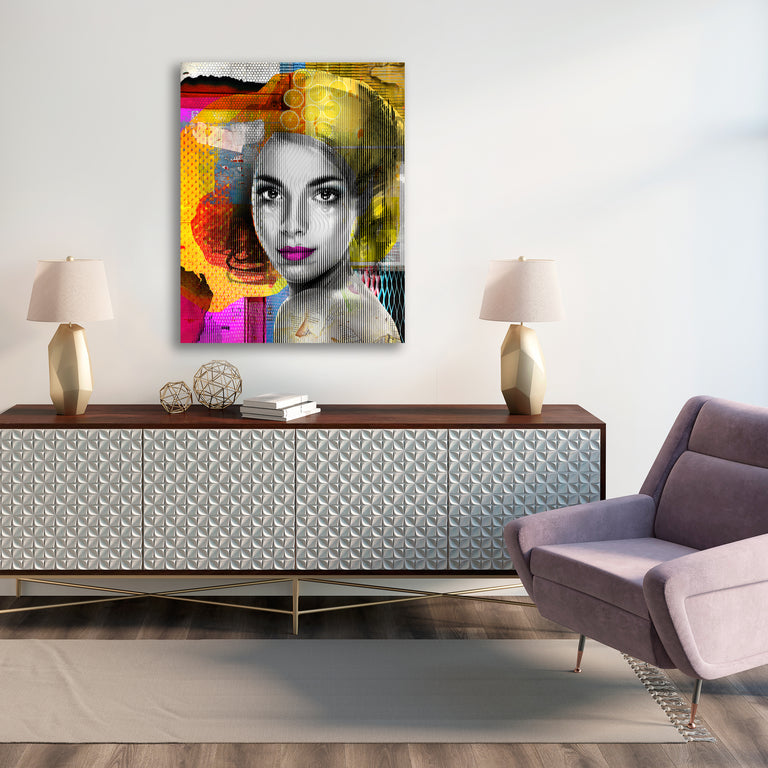 Her I by Elena Carlie | stretched canvas wall art