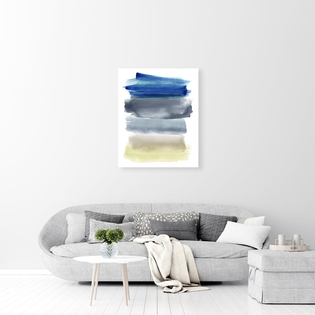 Color Strokes III by Emma McCartney | stretched canvas wall art