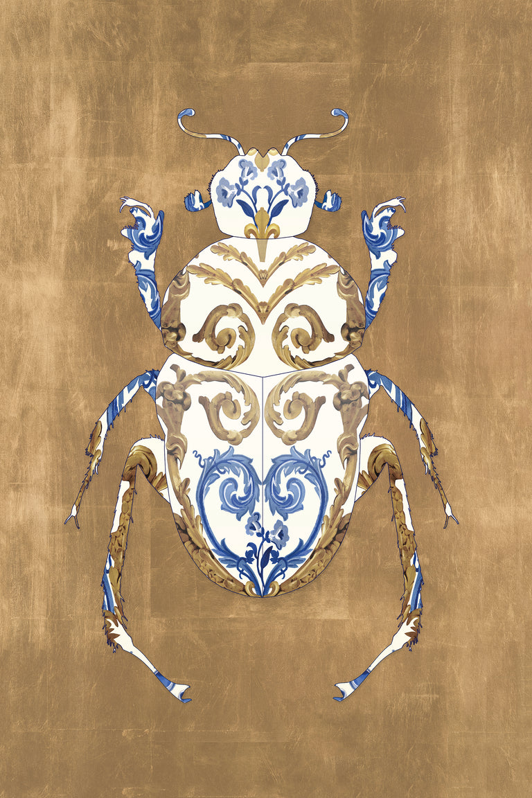 Scarabeo Dorato II | stretched canvas wall art