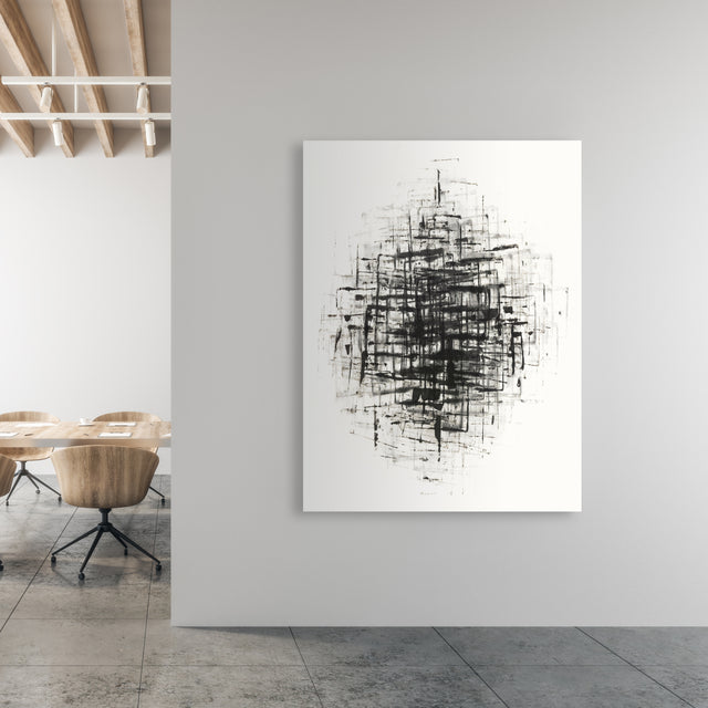 Squareness I by Giselle Kelly | stretched canvas wall art