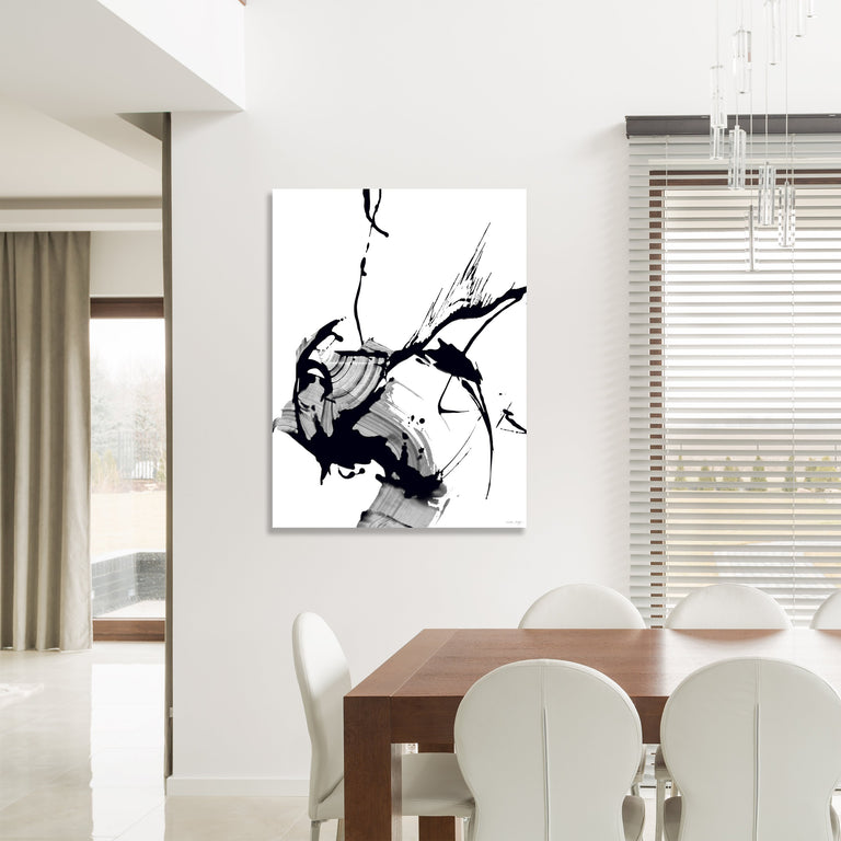 Black Glass IV by Giselle Kelly (Canvas Wall Art)