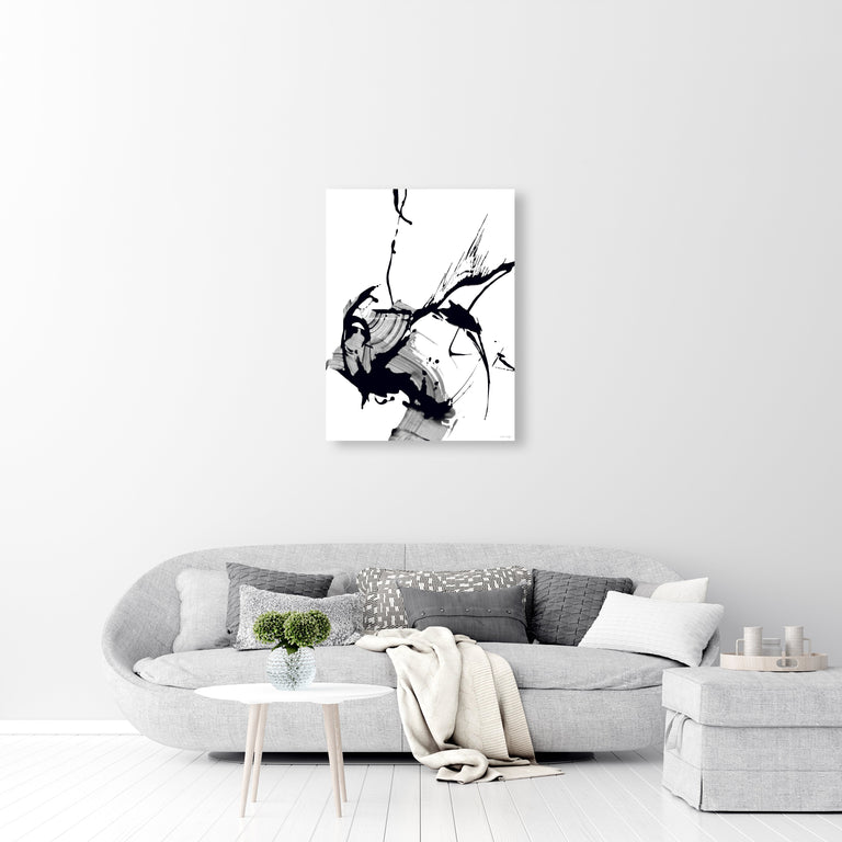 Black Glass IV by Giselle Kelly | stretched canvas wall art