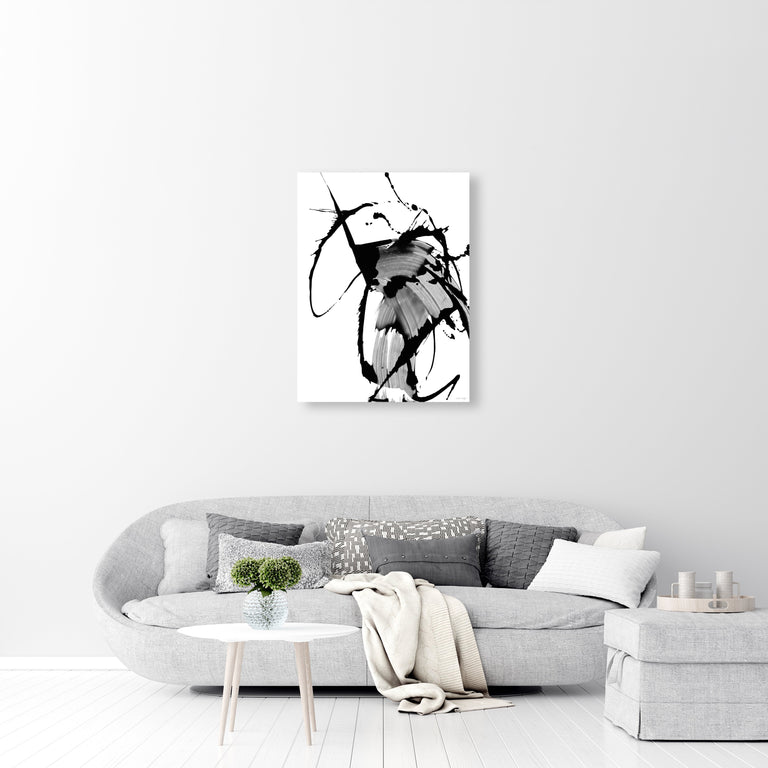 Black Glass V by Giselle Kelly | stretched canvas wall art
