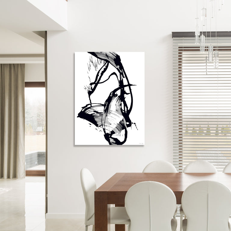 Black Glass VI by Giselle Kelly (Canvas Wall Art)