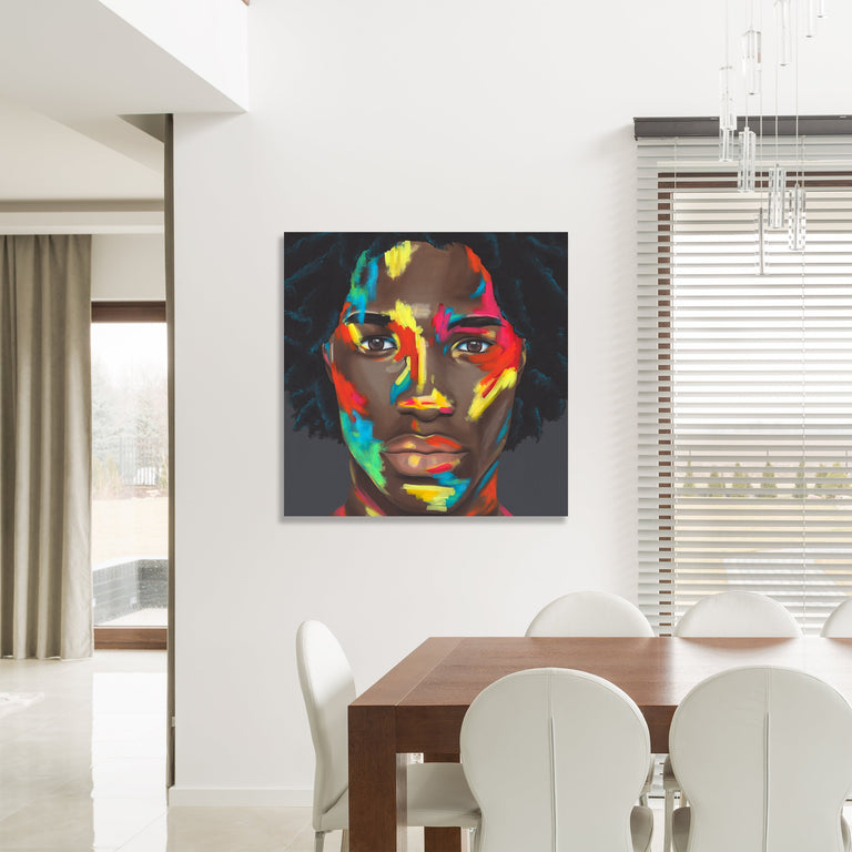 Vibrant Masculinity I by Makai Howell | stretched canvas wall art