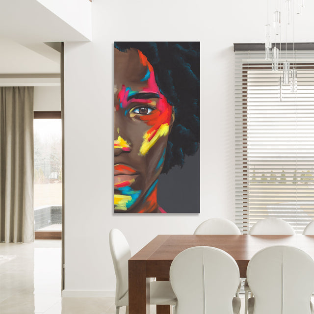 Vibrant Masculinity III by Makai Howell | stretched canvas wall art