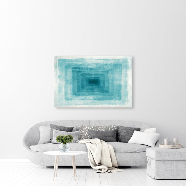 Adrift in Blue I by Richard Ryder | stretched canvas wall art