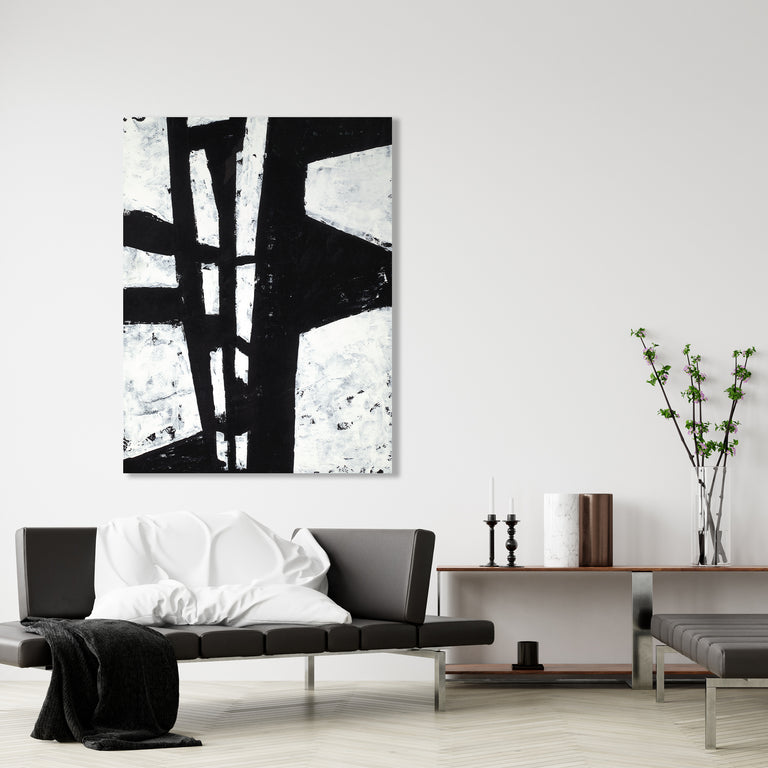 Folded In I by Sara Brown | stretched canvas wall art