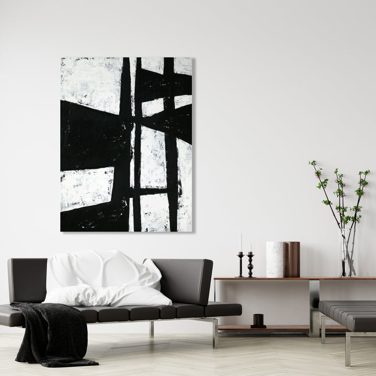 Folded In II by Sara Brown | stretched canvas wall art