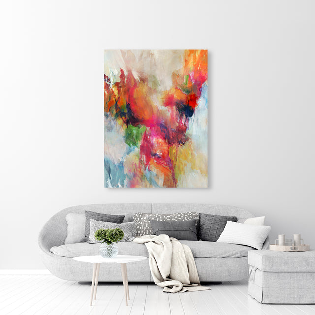 Restless All Day by Sonia Noir | stretched canvas wall art