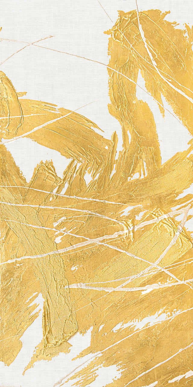 Golden Whirlwind II by Beverly Fuller | stretched canvas wall art