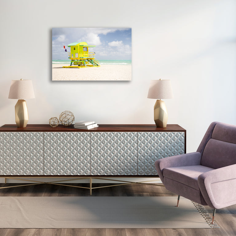 Lifeguard Stand I by Adam Mowery | stretched canvas wall art