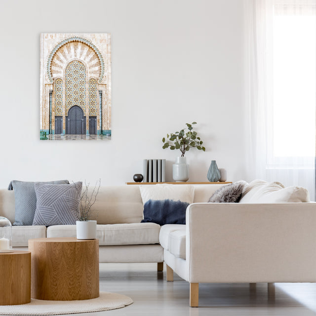 Mosque Door by Richard Silver | stretched canvas wall art