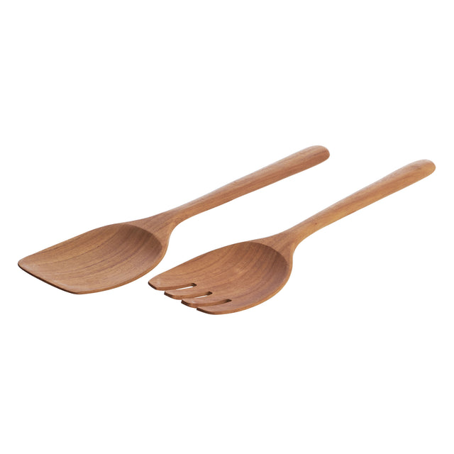 CHIKU SALAD SERVERS SET | ENTERTAINING | STAG & MANOR