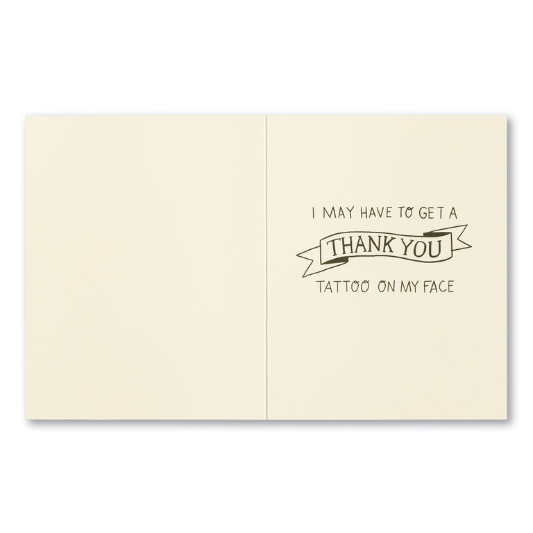 If you do one more nice thing for me | GREETING CARD - THANK YOU 