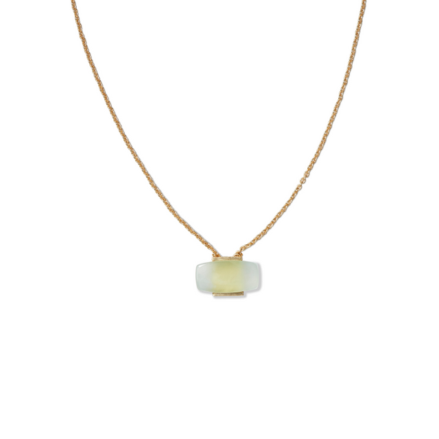 AQUA CHALCEDONY PENDANT NECKLACE| JEWELRY