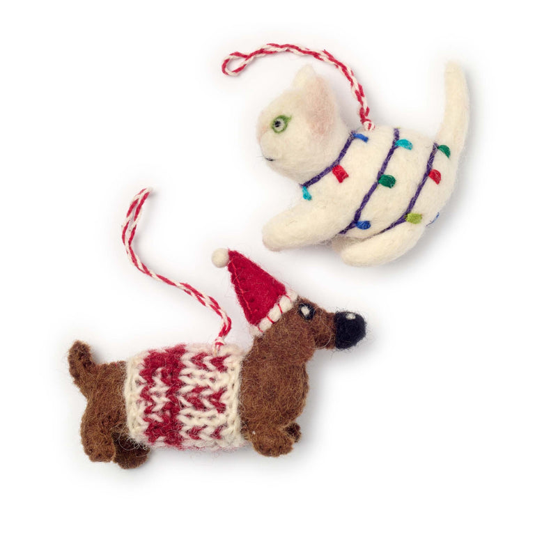 LILLIPUT ORNMNT (SET OF 2) PAWS/CLWS | HOLIDAY