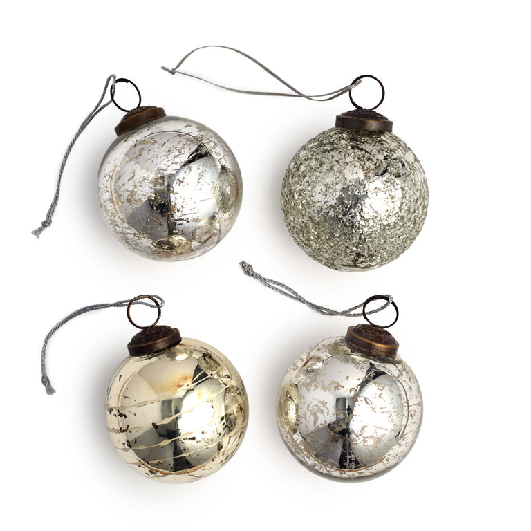 JENSEN ORNAMENT-3 IN (SET OF 4) | HOLIDAY