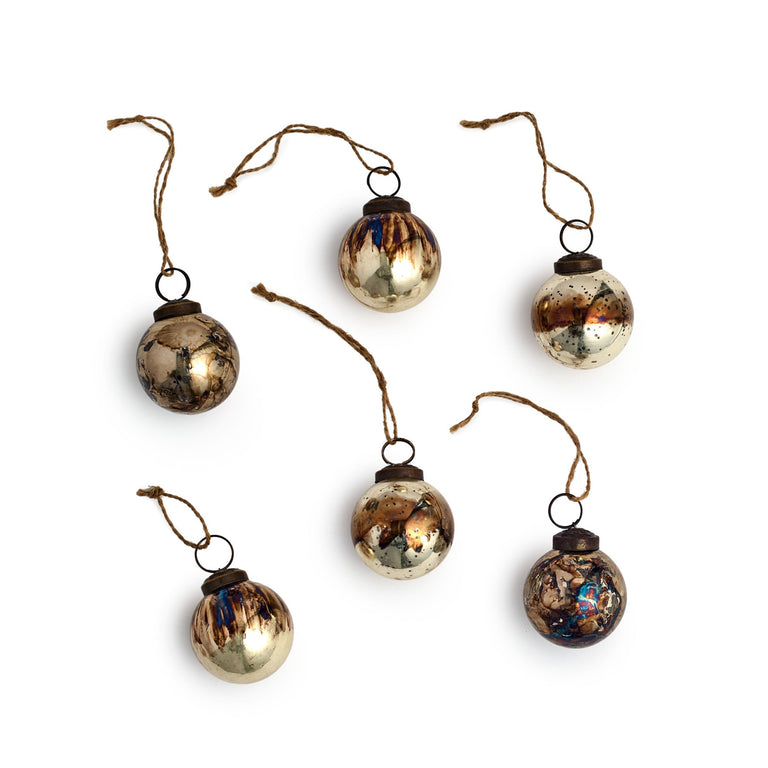 CHAMONIX ORNAMENT-2 IN (SET OF 6) | HOLIDAY