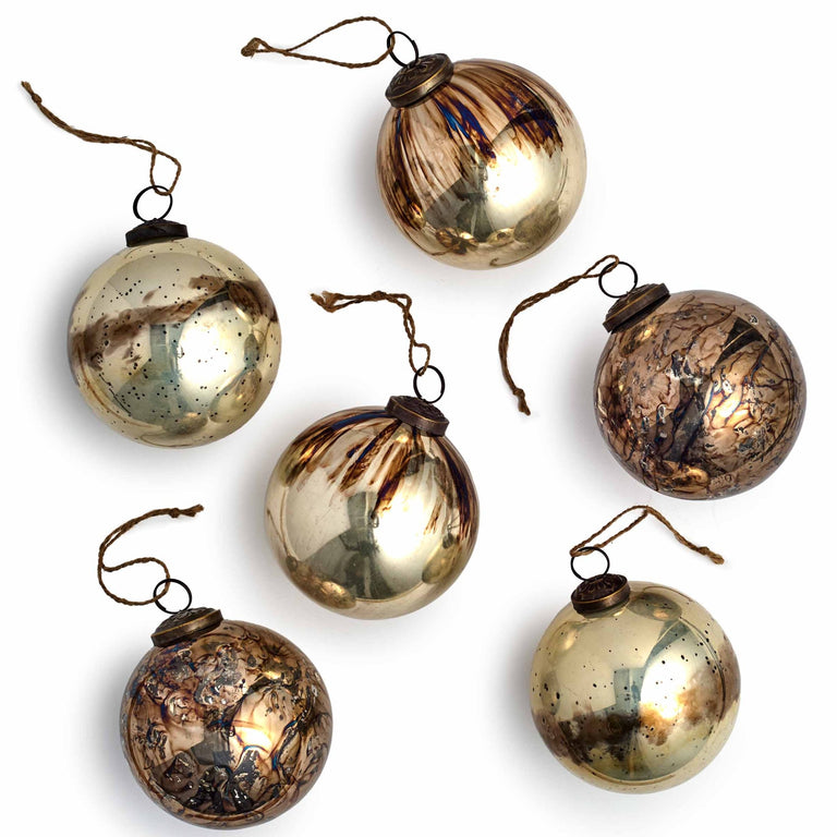 CHAMONIX ORNAMENT-4 IN (SET OF 6) | HOLIDAY