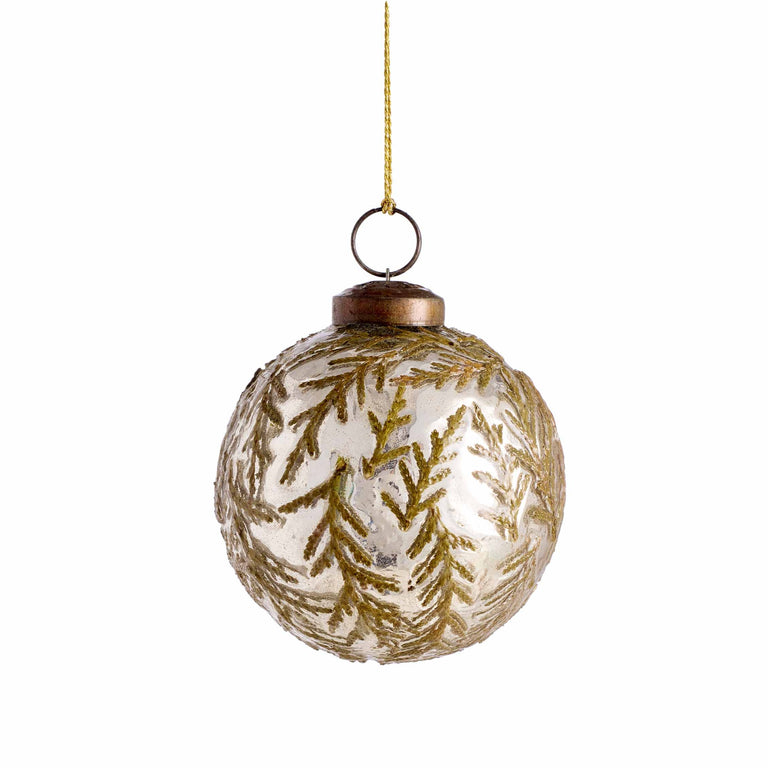 BALSAM ORNAMENT-3 IN-SLVR/GOLD | HOLIDAY