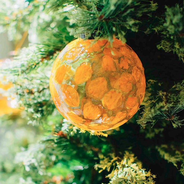 SOUCI ORNAMENT-4 IN-MARIGOLD | HOLIDAY