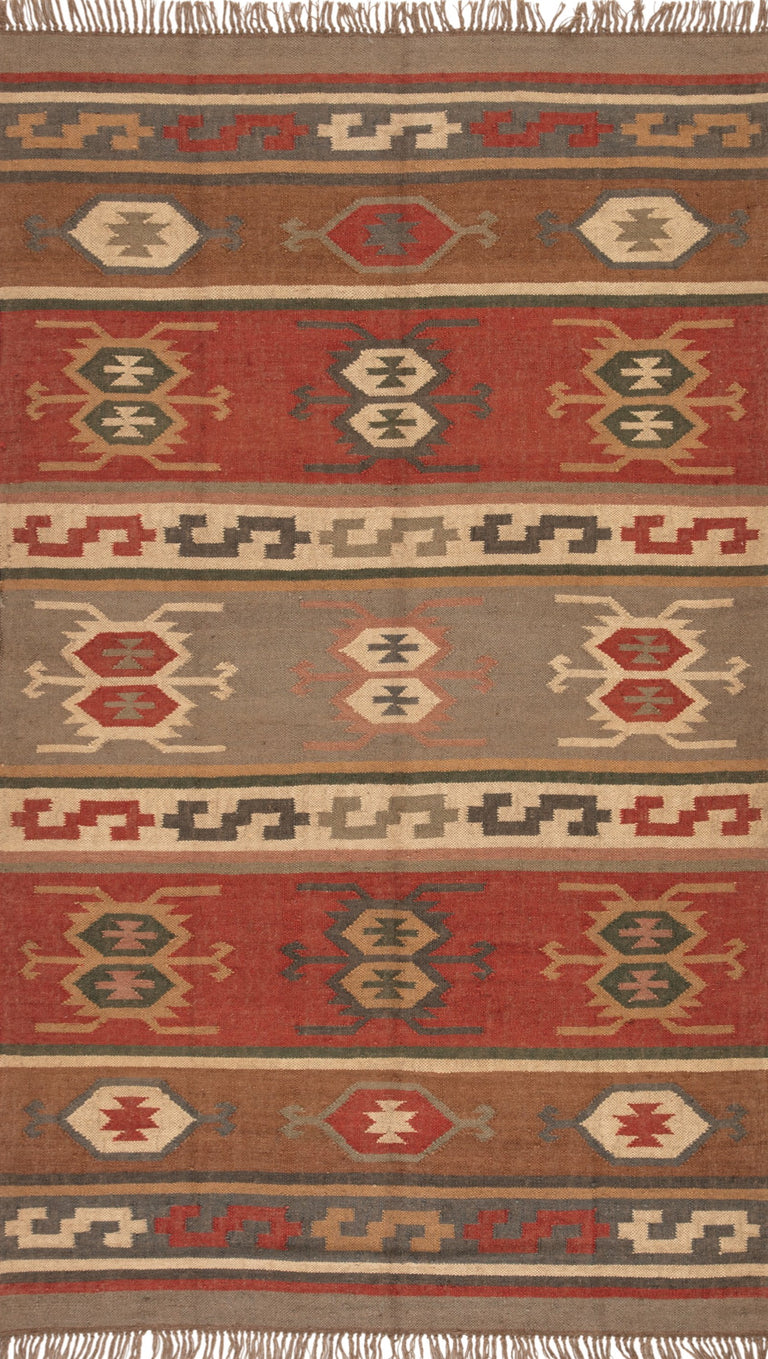 BEDOUIN THEBES | Handmade Flat Weave Rug