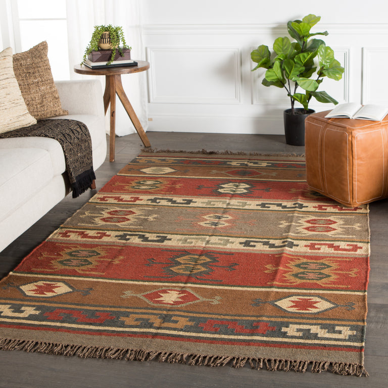 BEDOUIN THEBES | Handmade Flat Weave Rug