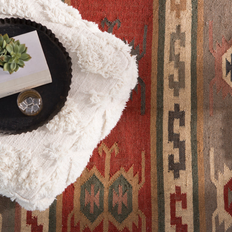 BEDOUIN THEBES | Handmade Flat Weave Rug