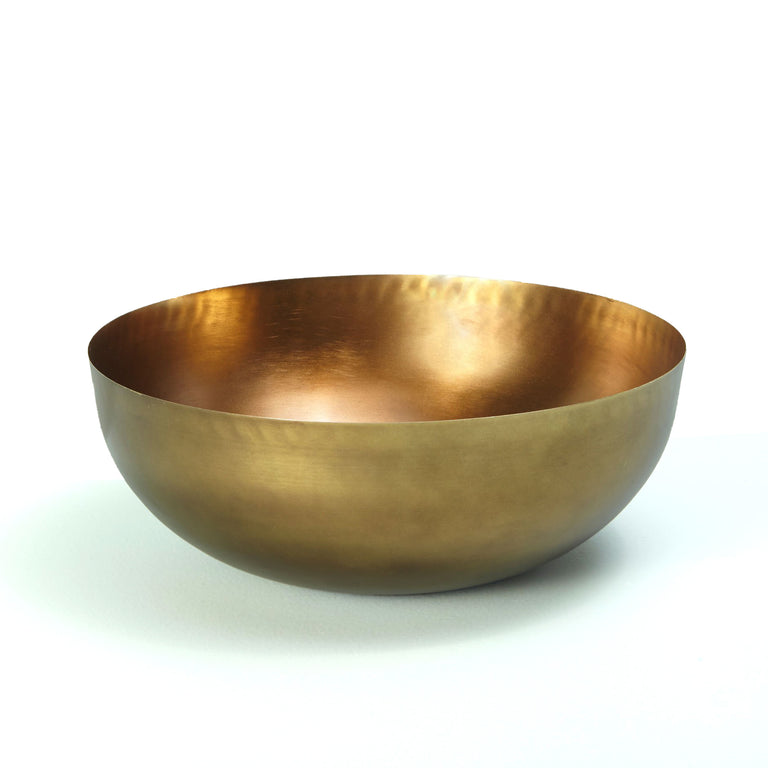 BRONZE COBBLED BOWL | ENTERTAINING