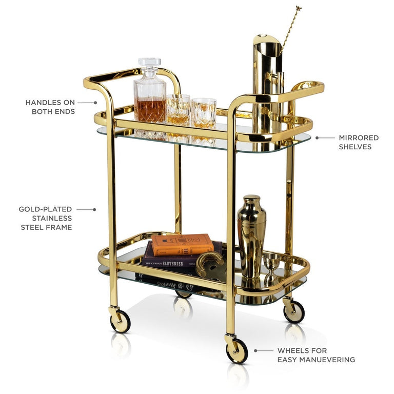 GOLD BAR CART