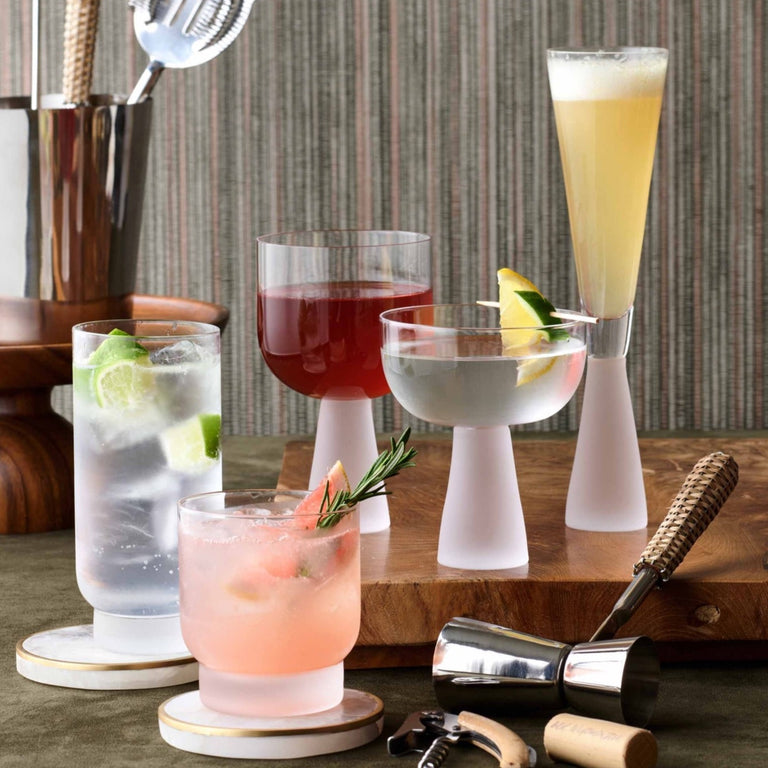 BERGEN COUPE GLASS (SET OF 4) | ENTERTAINING