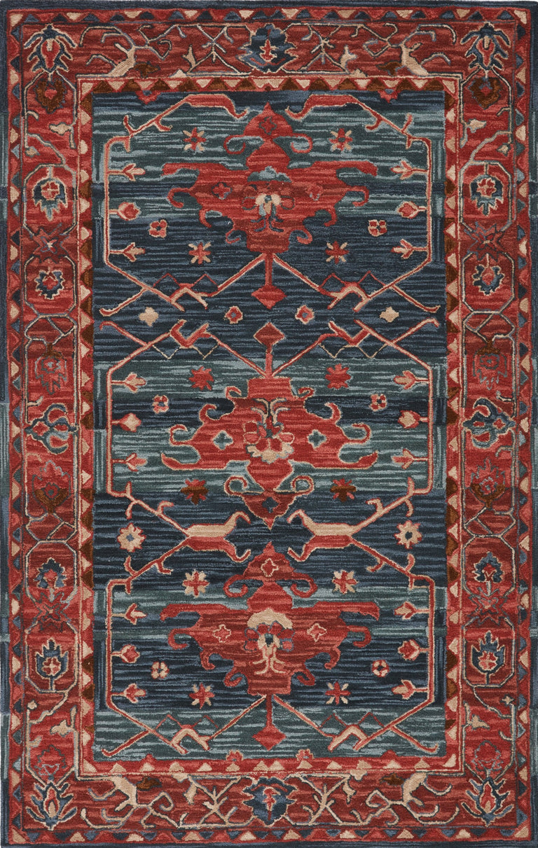 CARDAMOM CINNABAR | Handmade Hand Tufted Rug