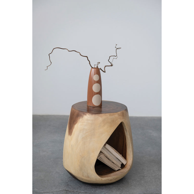 SUAR WOOD LOOP TABLE | TABLE