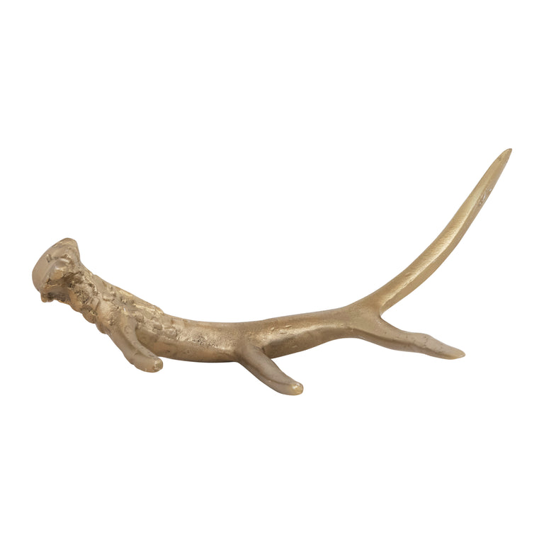 GOLD PLATED ANTLER | OBJECTS