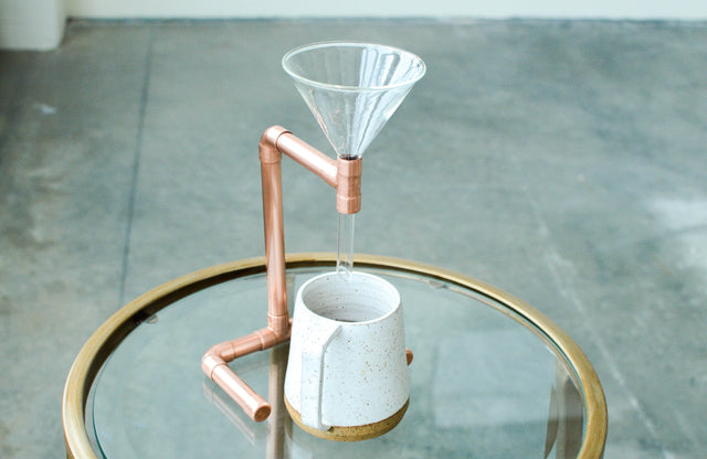 Copper Coffee Pour Over by Iron Roots Designs | made in Berkeley, CA