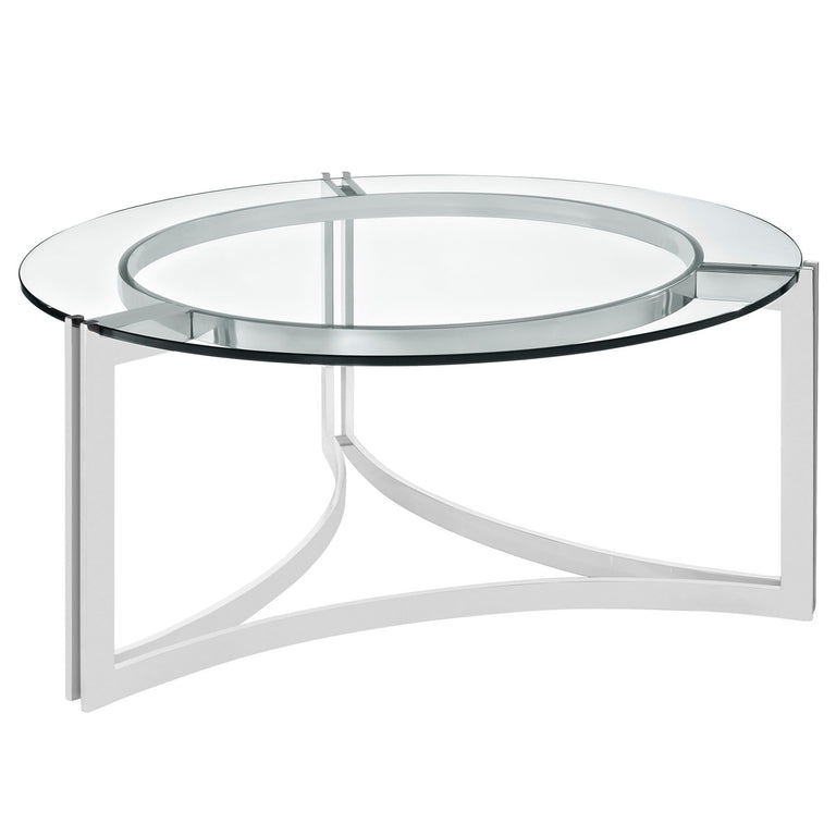 SIGNET STAINLESS STEEL COFFEE TABLE | LIVING ROOM