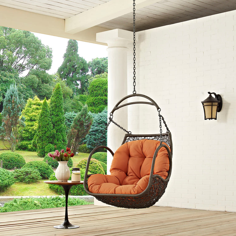 ARBOR OUTDOOR PATIO SWING CHAIR WITHOUT STAND
