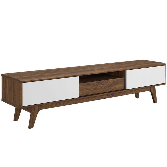 ENVISION MEDIA CONSOLE WOOD TV STAND | LIVING ROOM
