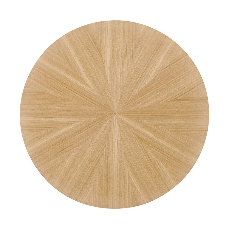 CROSSROADS 24” ROUND WOOD SIDE TABLE | LIVING ROOM