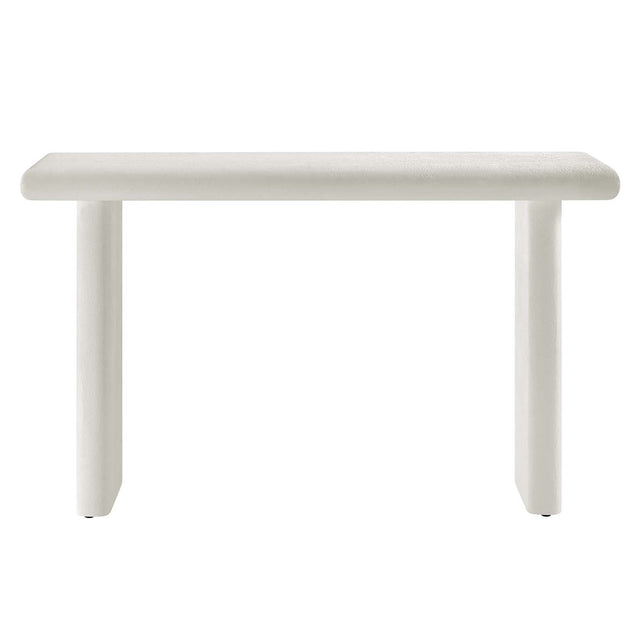 RELIC CONCRETE TEXTURED CONSOLE TABLE | LIVING ROOM