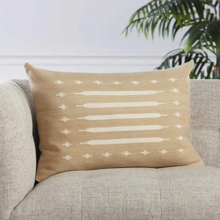 Emani Ikenna | Handwoven Pillow from India