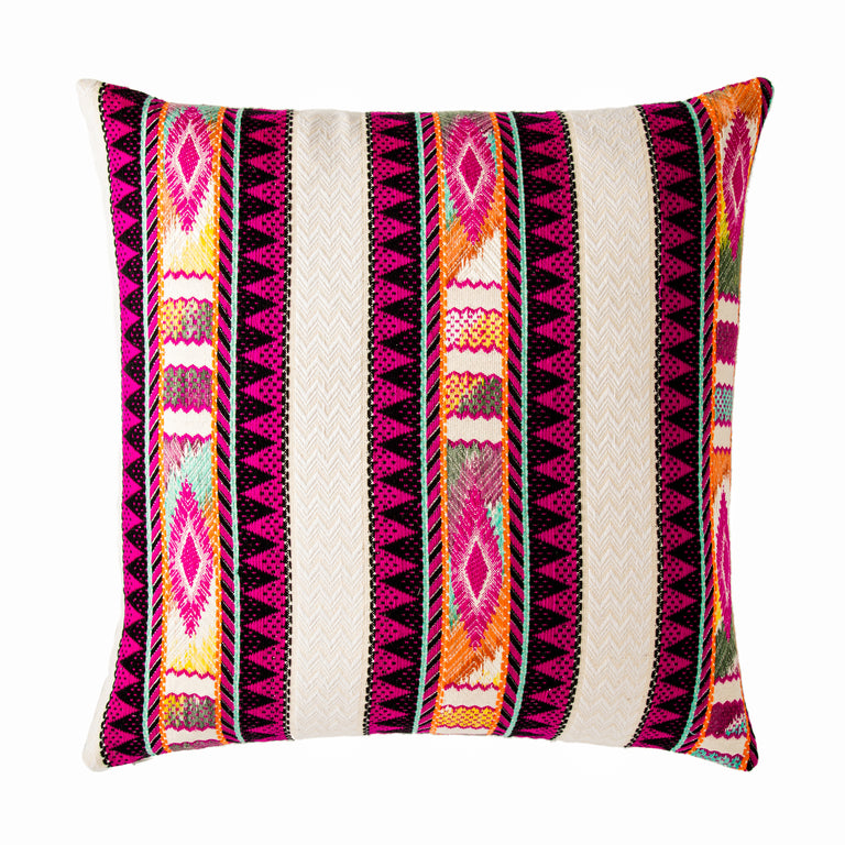 Morada Flamenco |  Pillow from India