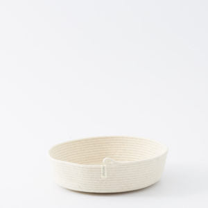 IVORY COTTON TABLE BASKETS (SOUTH AFRICA)